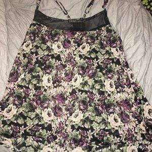 Floral tank top
